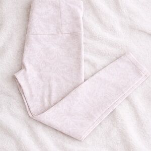 Light Pink/Grey Athleta Elation Leggings